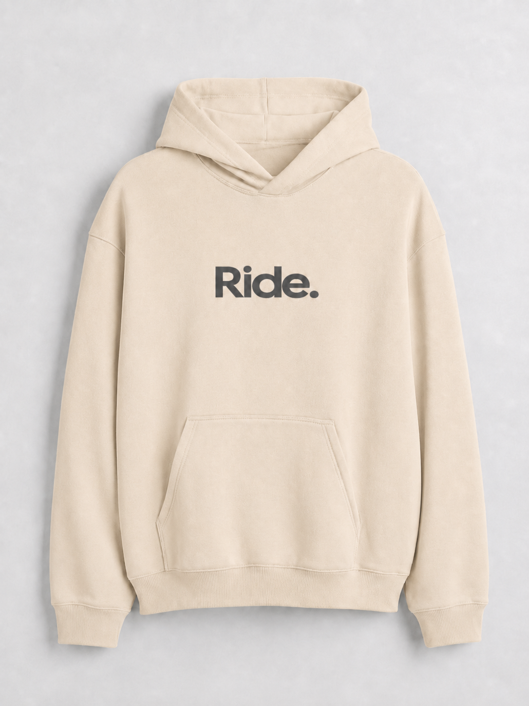 Polerón Ride Beige. Hombre
