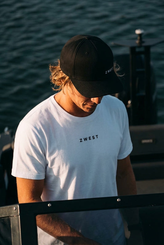 Polera Manga Corta Hombre - Minimal White