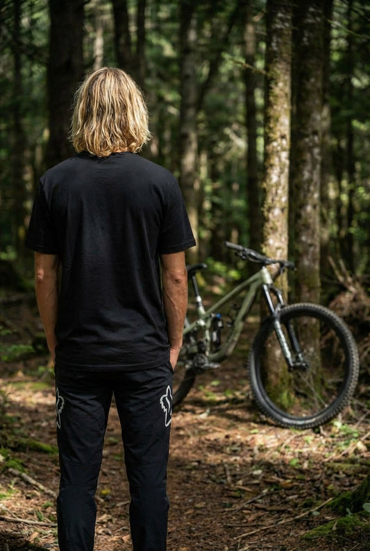 Polera Manga Corta Hombre - Classic Black