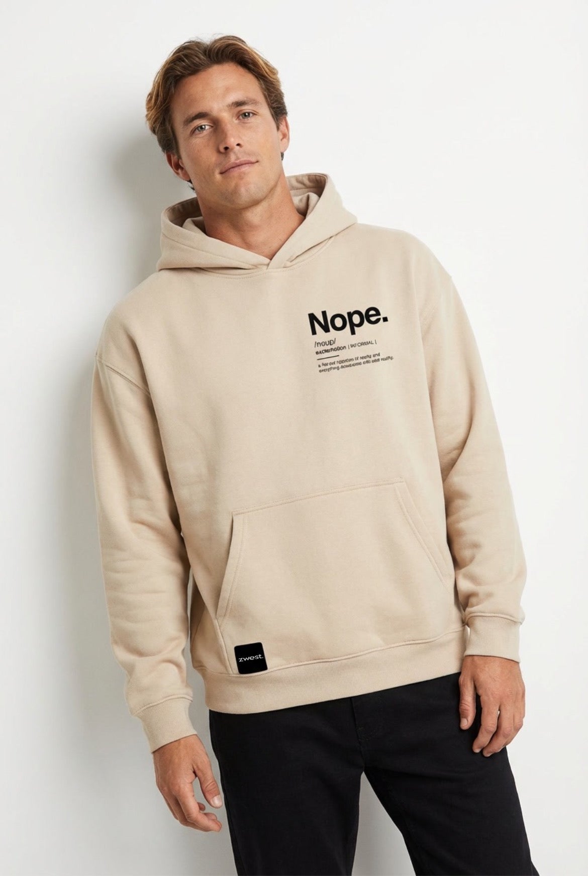 Polerón Hombre - Nope Beige