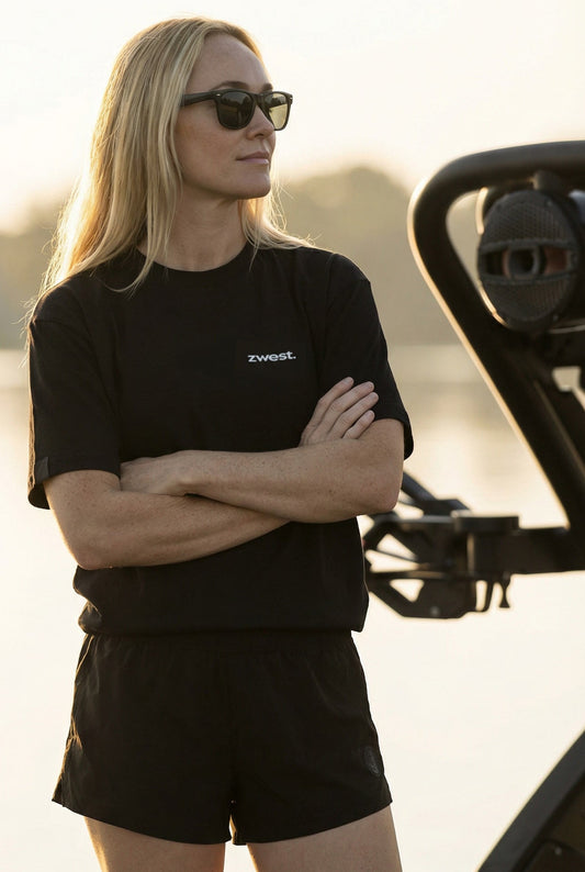 Polera Manga Corta Mujer - Classic Black