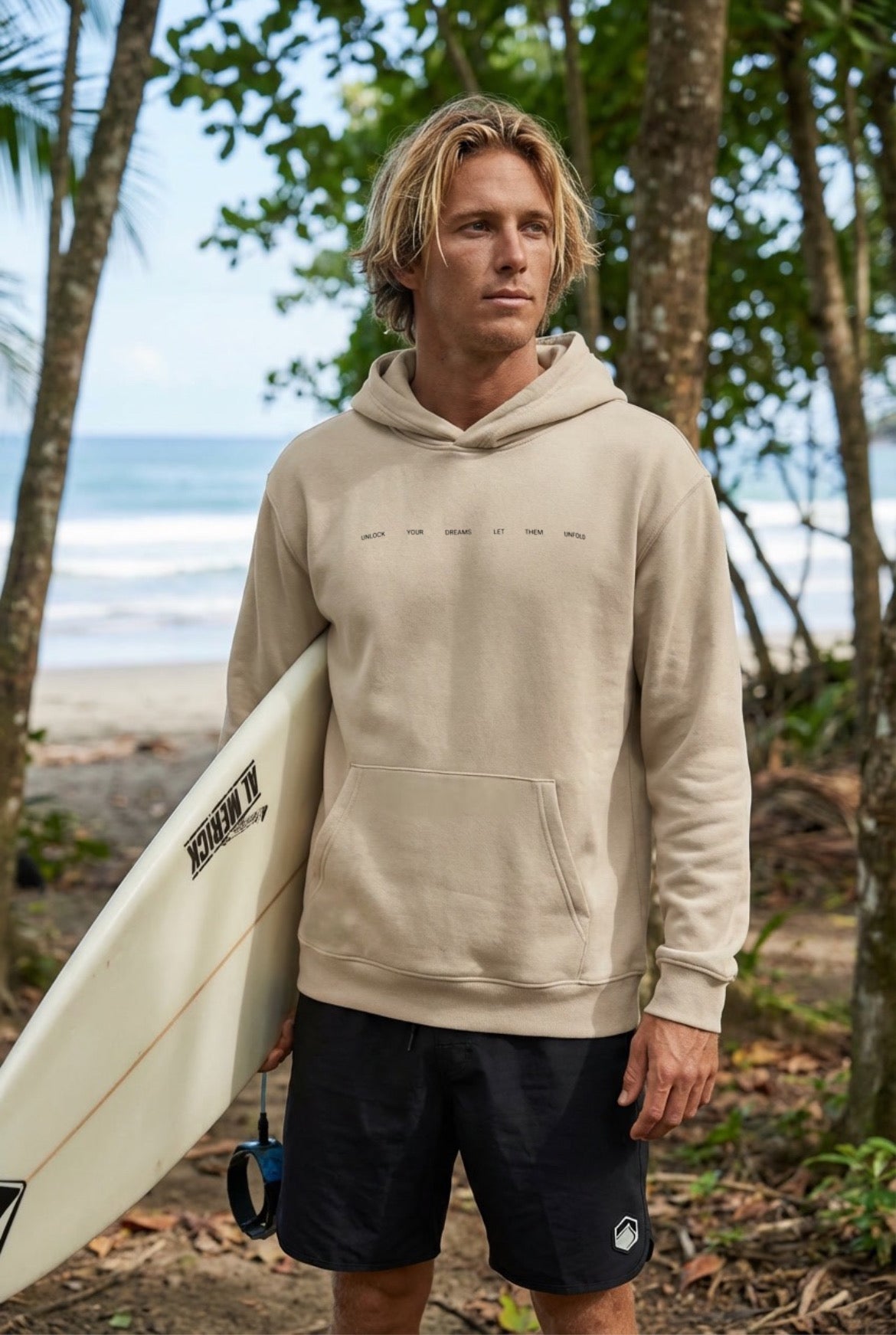 Polerón Hombre - Unfold Beige