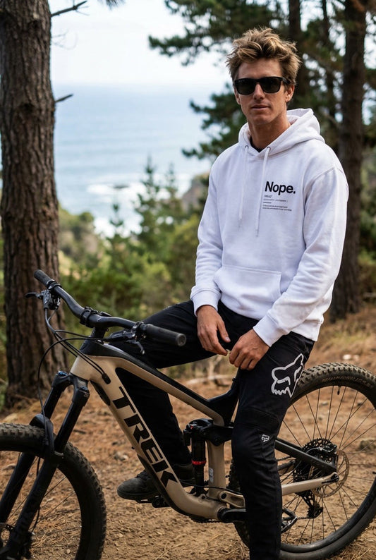 Polerón Hombre - Nope White