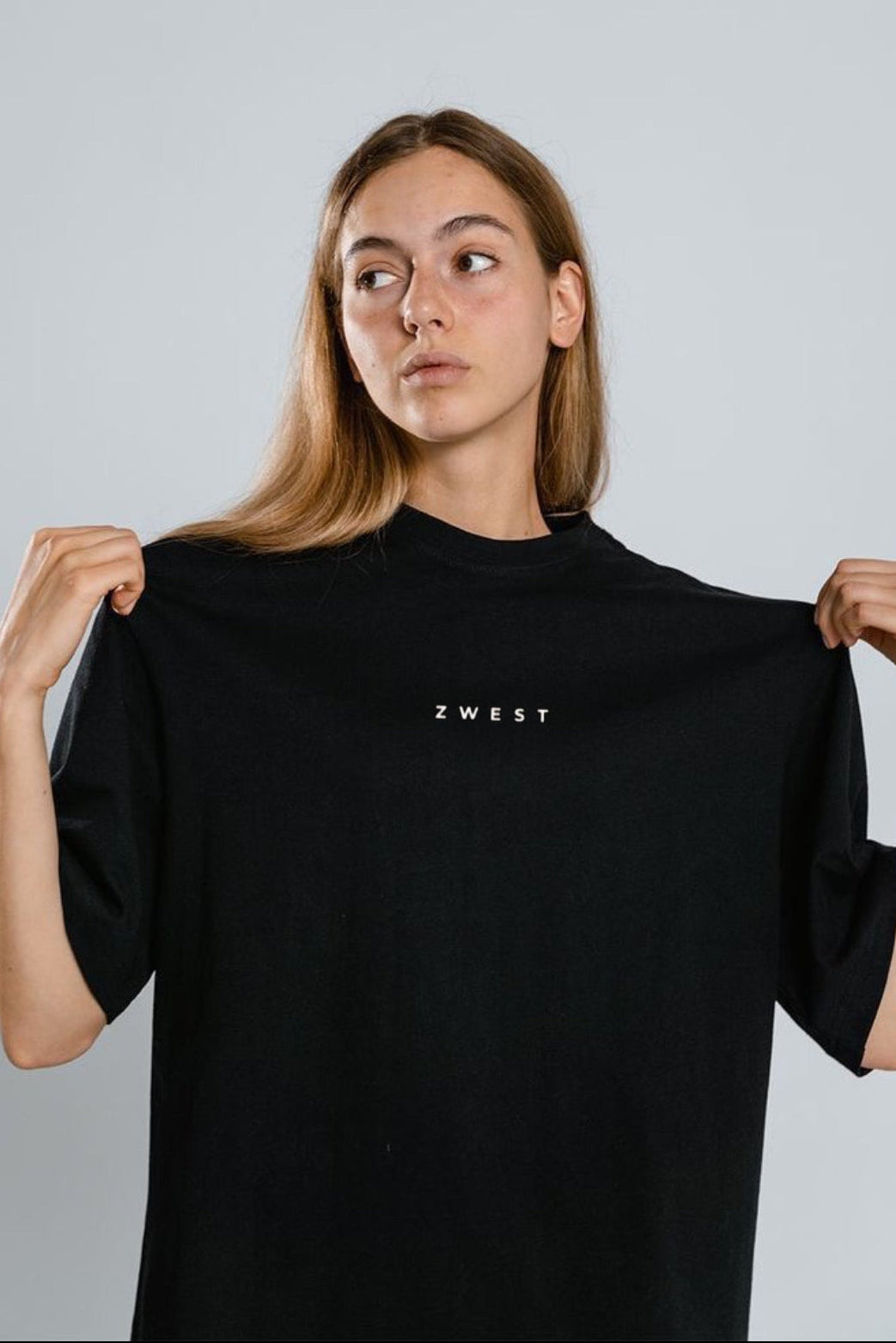 Polera Manga Corta Mujer - Minimal Black