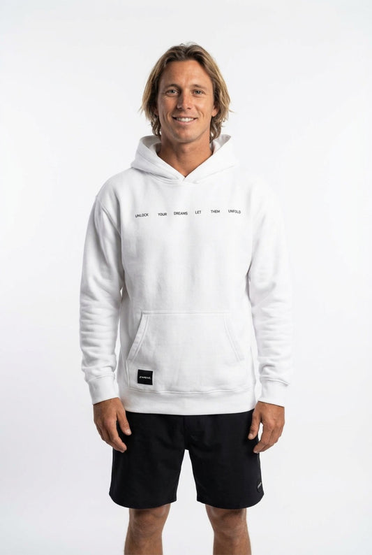 Polerón Hombre - Unfold White