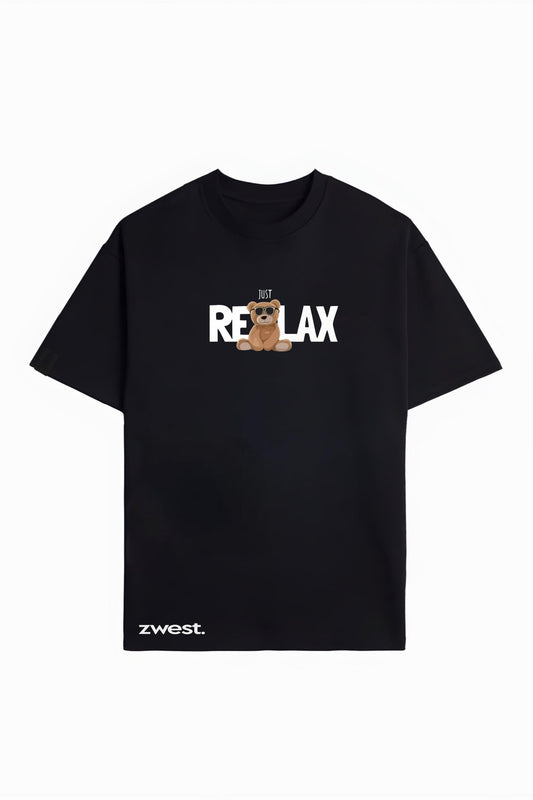 Polera Manga Corta Hombre - Relax Black