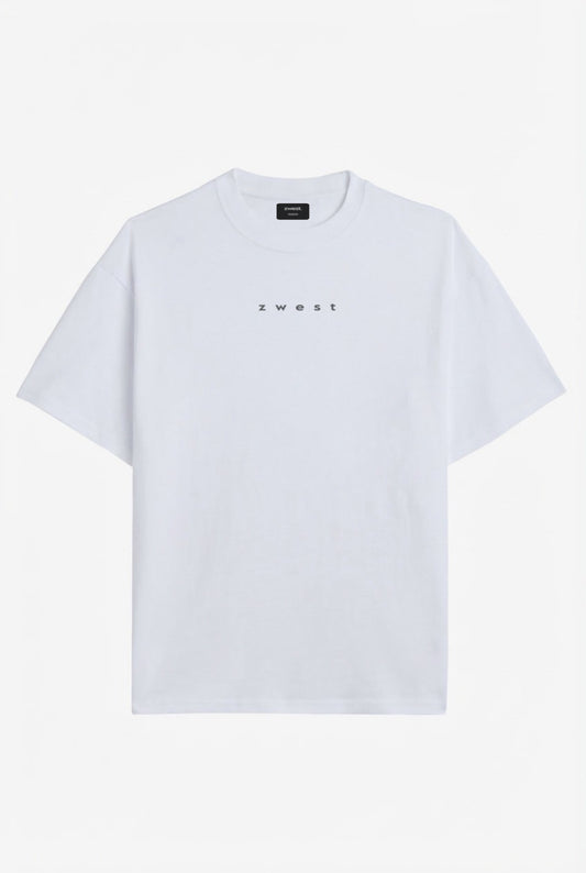 Polera Manga Corta Hombre - Minimal White