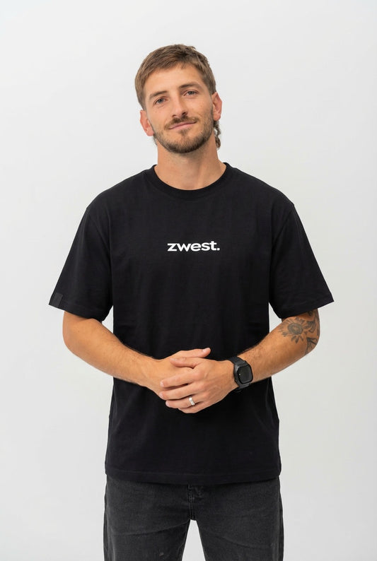 Polera Manga Corta Hombre - Original Black