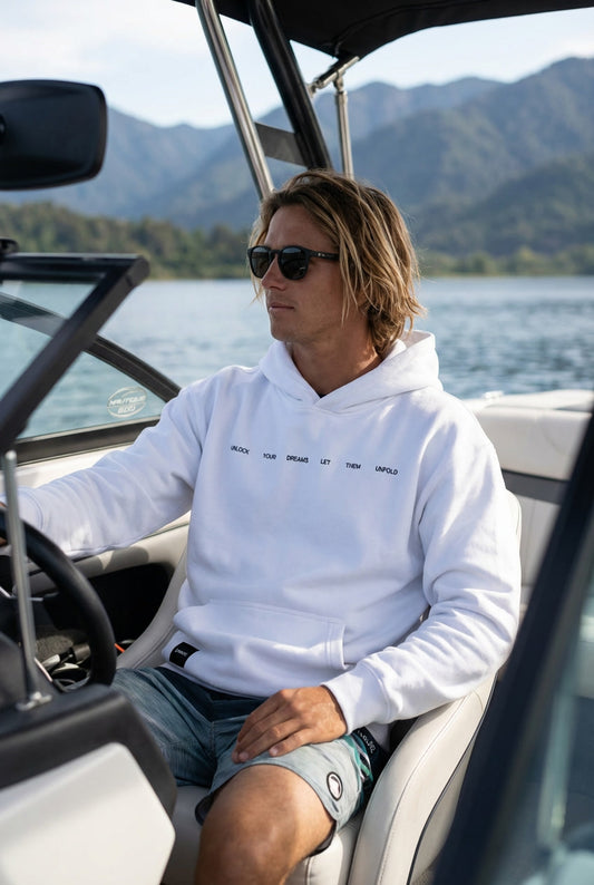 Polerón Hombre - Unfold White