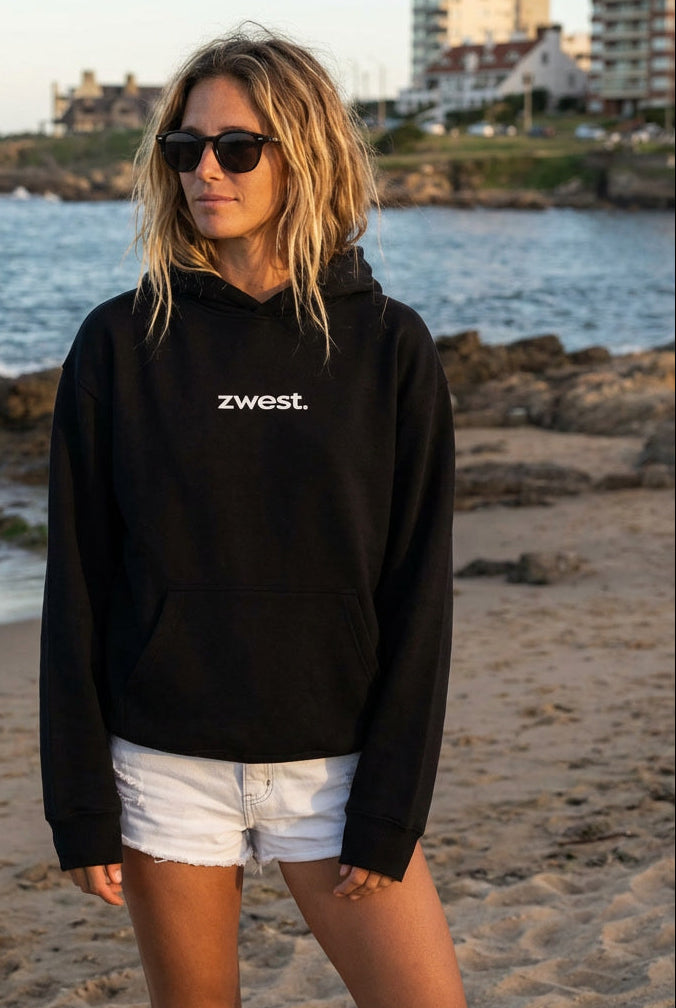 Polerón Mujer - Original Black