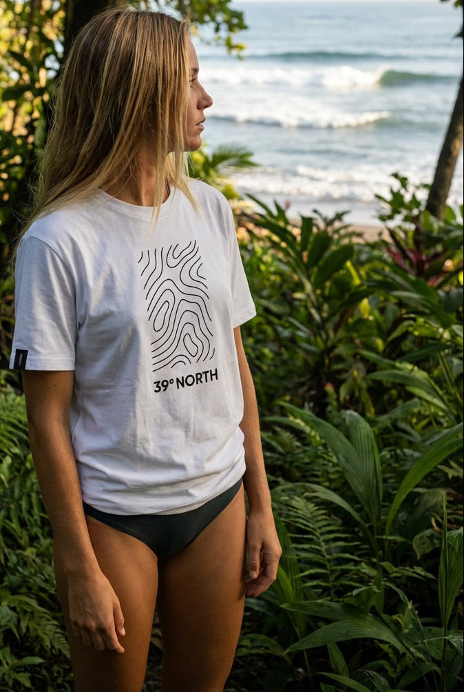 Polera Manga Corta Mujer - North White