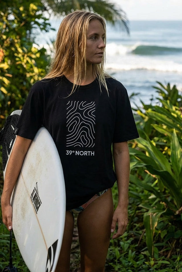 Polera Manga Corta Mujer - North Black