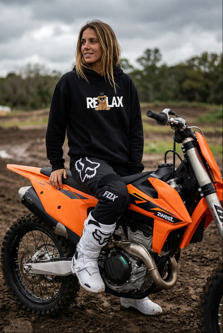 Polerón Mujer - Relax Black