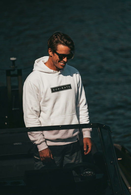 Polerón Hombre - Dominate White