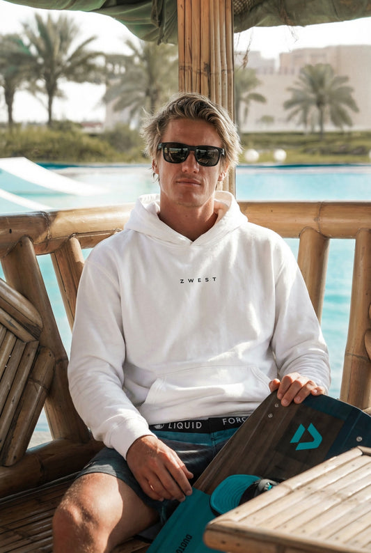 Polerón Hombre - Minimal White