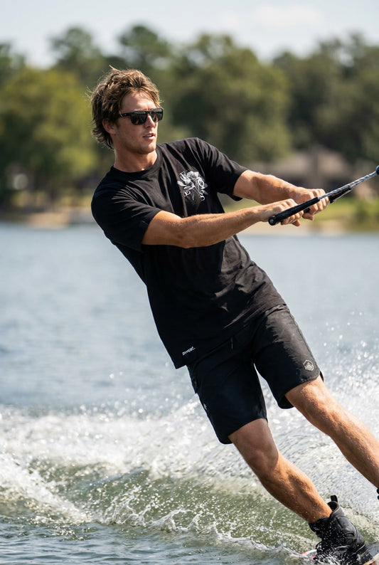 Polera Manga Corta Hombre - Eros Black