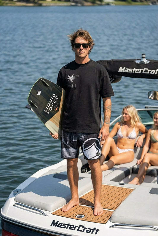 Polera Manga Corta Hombre - F#CK Black