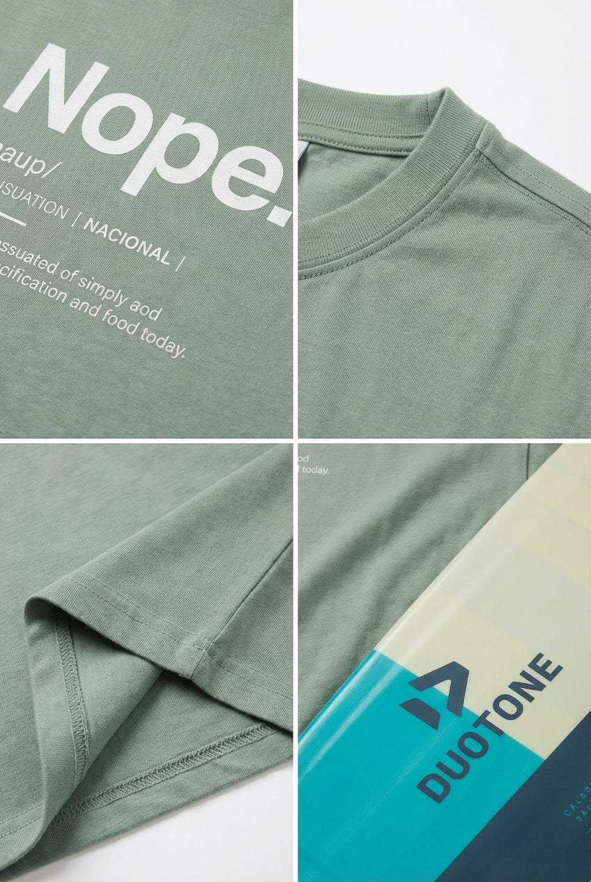 Polera Manga Corta Mujer - Nope Sage
