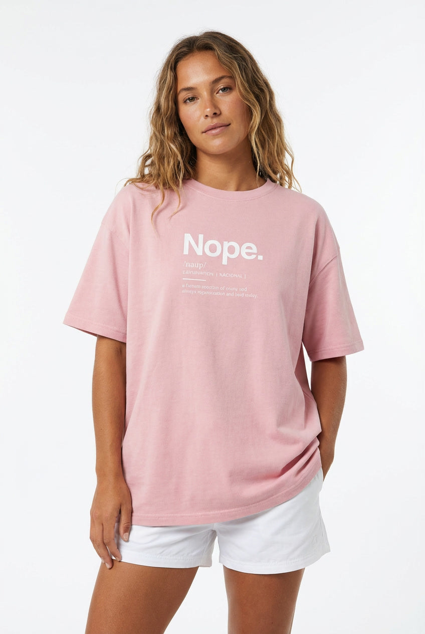 Polera Manga Corta Mujer - Nope Pink
